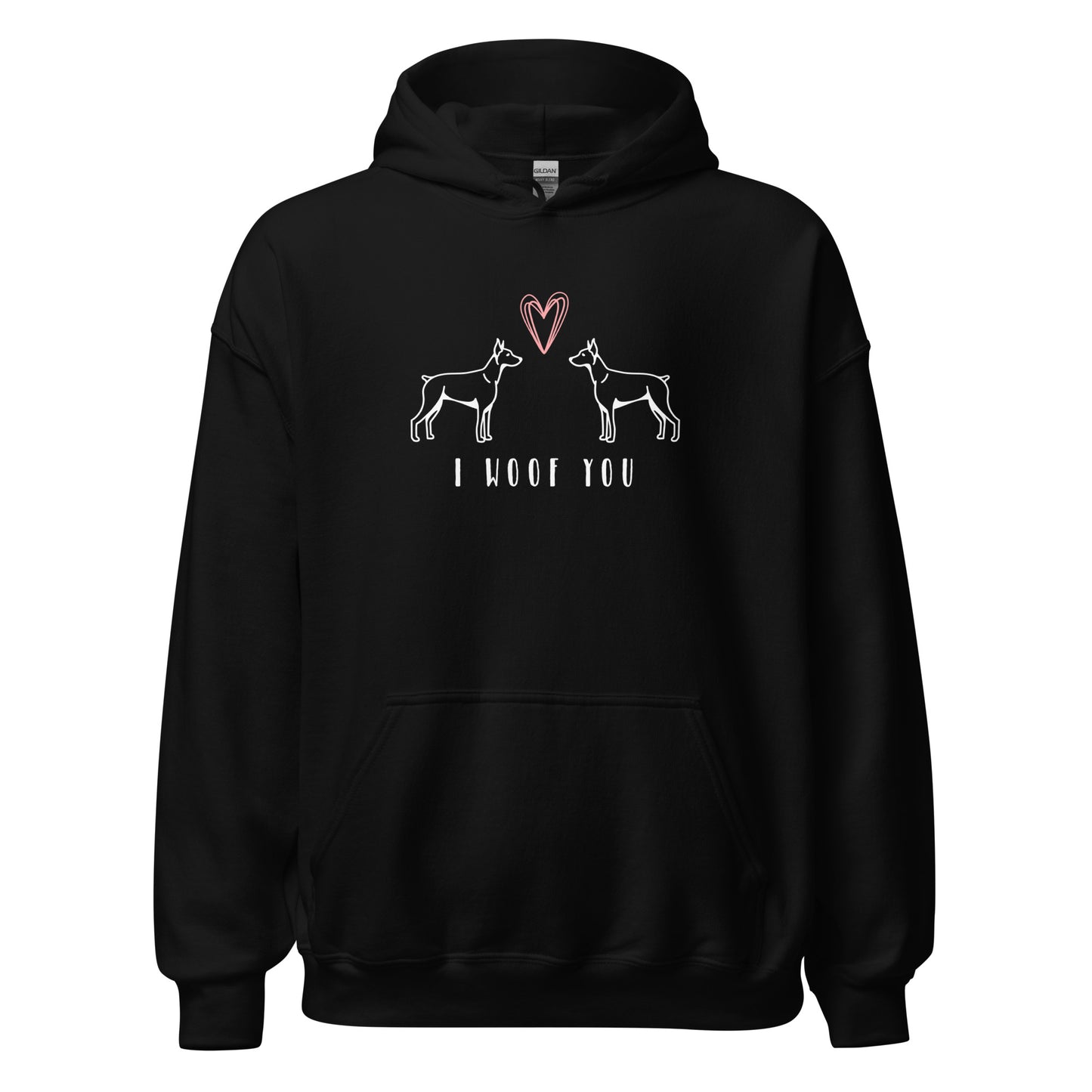 Unisex Heavy Blend Hoodie I Woof You