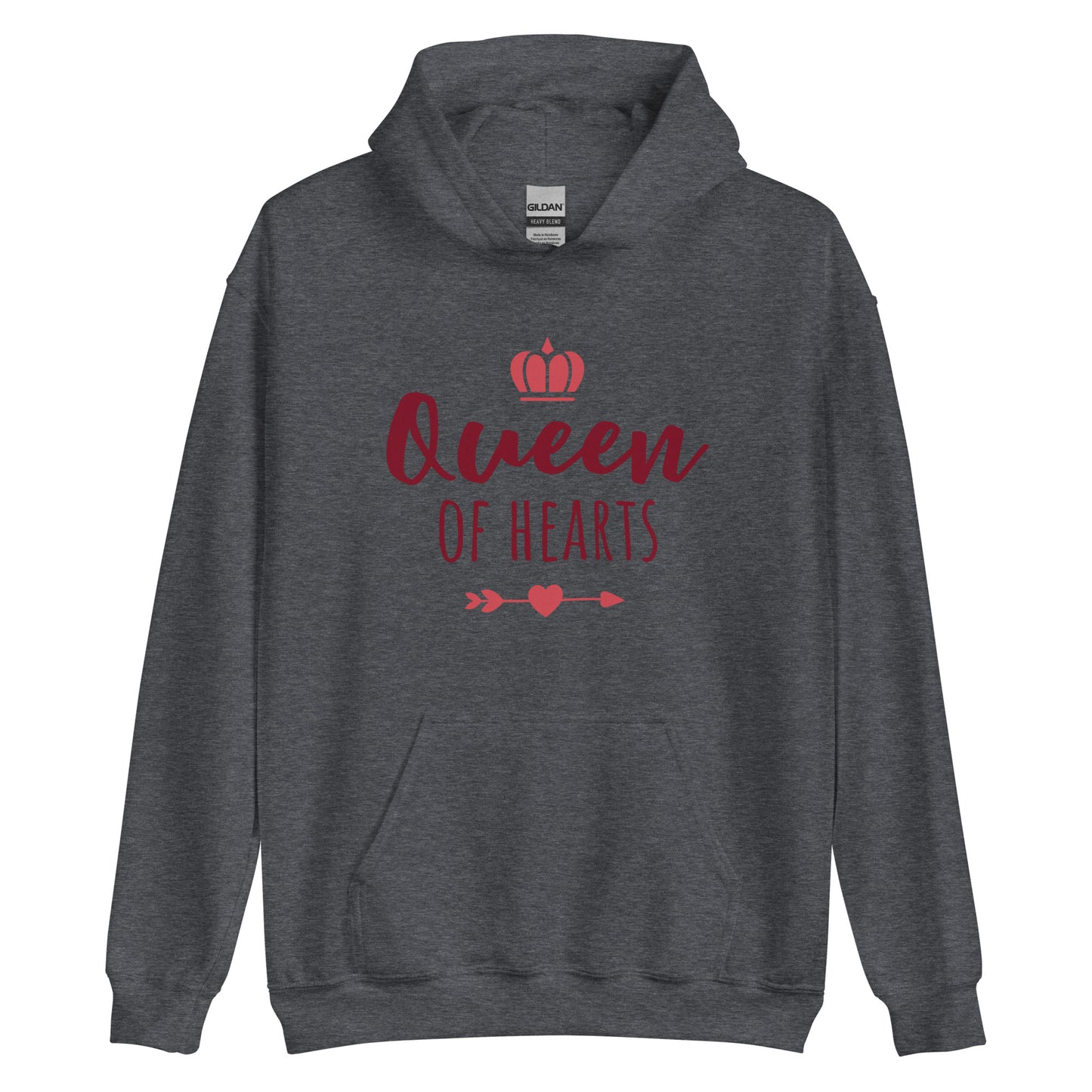 Unisex Heavy Blend Hoodie Queen of Hearts