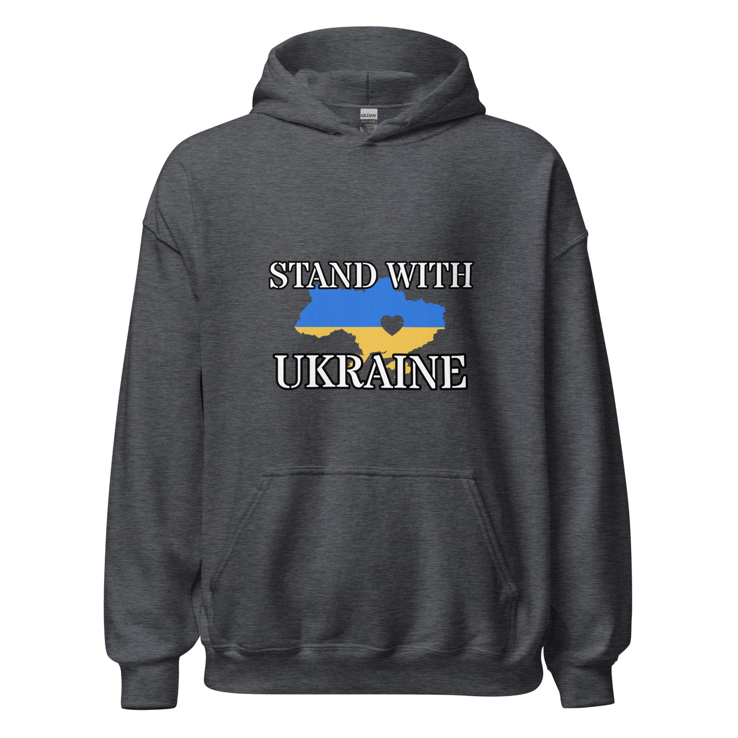 Unisex Heavy Blend Hoodie Stand with Ukraine