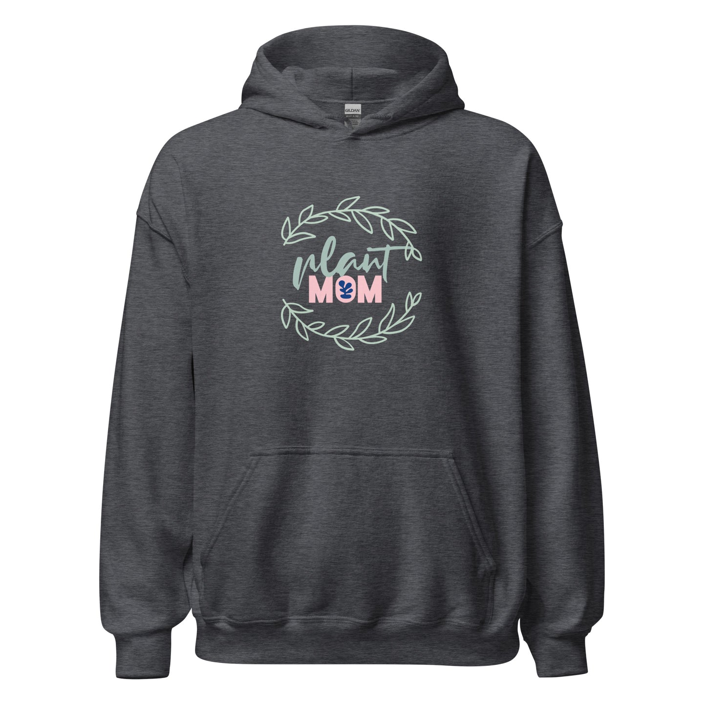 Unisex Heavy Blend Hoodie Plant Mom Wreath