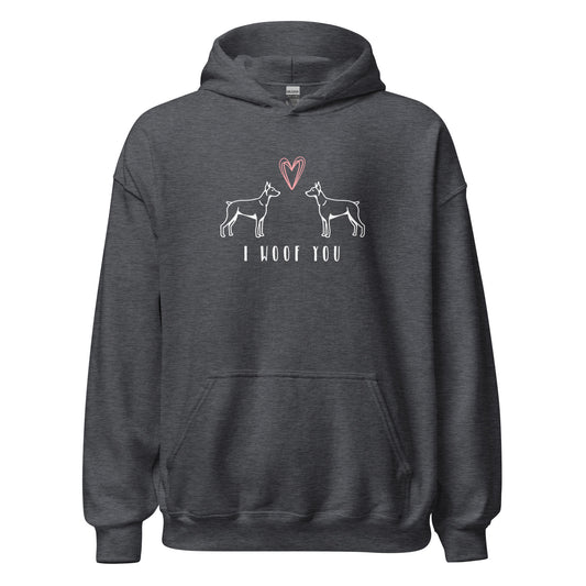 Unisex Heavy Blend Hoodie I Woof You