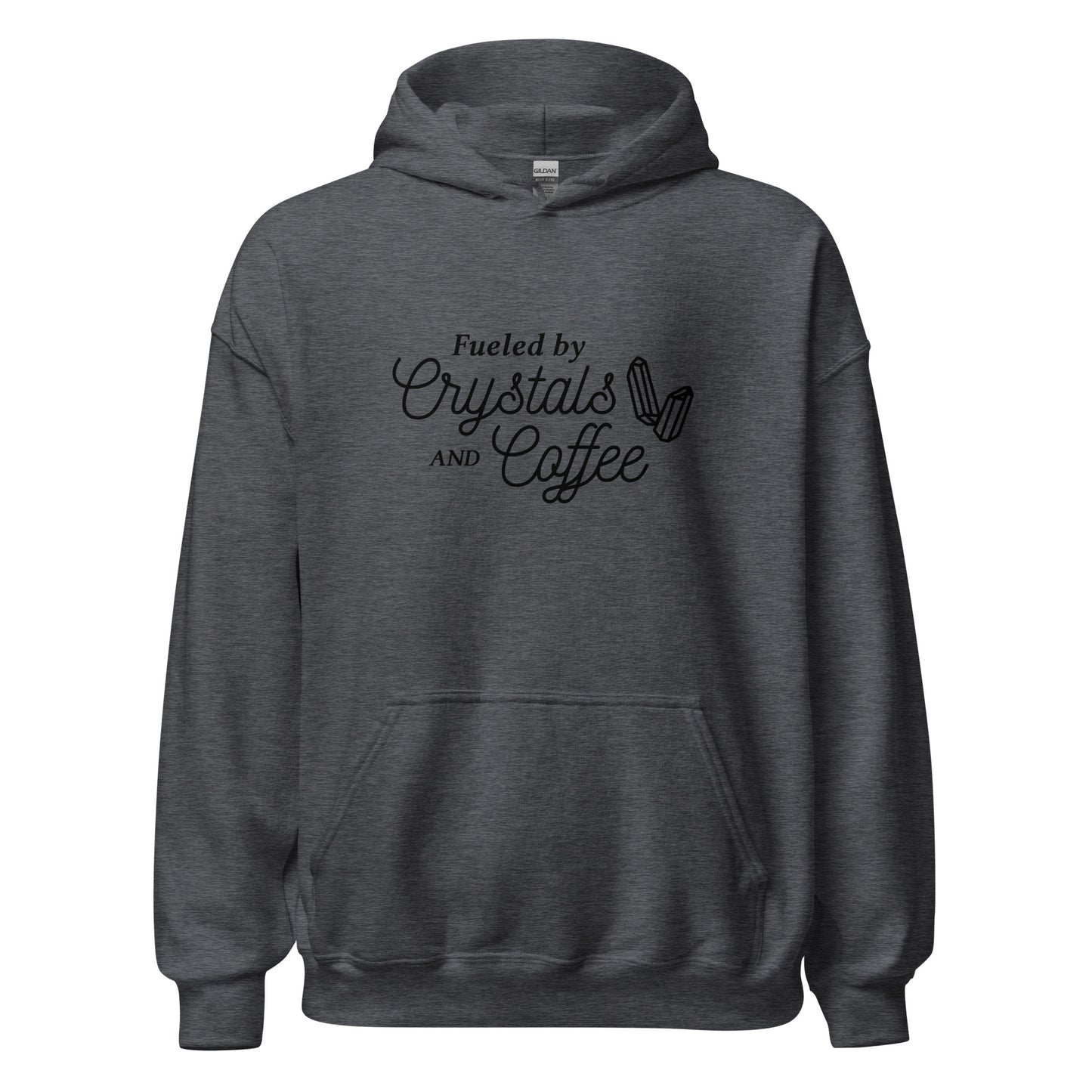 Unisex Heavy Weight Hoodie Crystals and Coffee