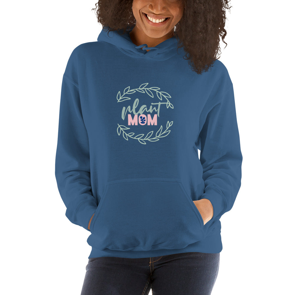 Unisex Heavy Blend Hoodie Plant Mom Wreath