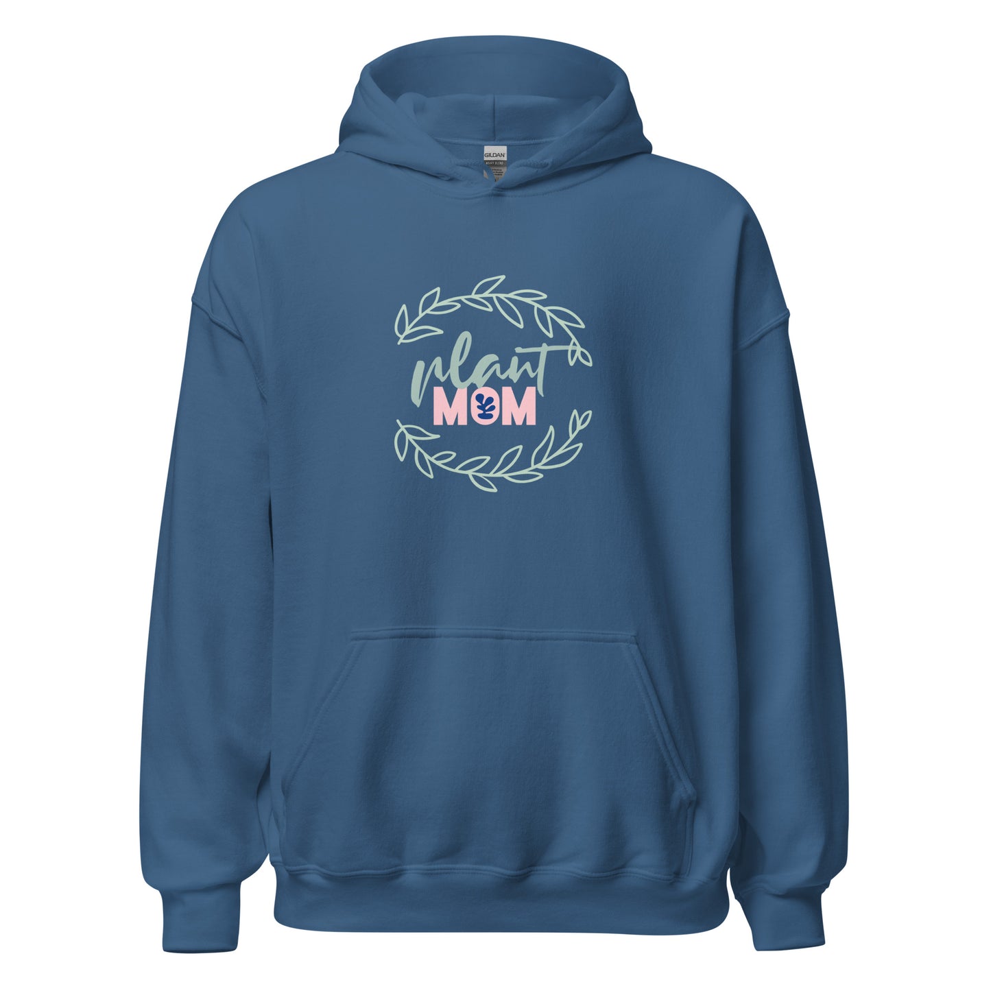 Unisex Heavy Blend Hoodie Plant Mom Wreath