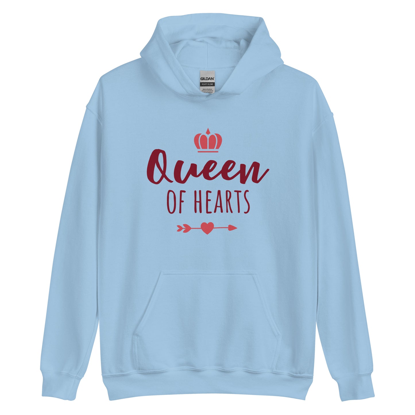 Unisex Heavy Blend Hoodie Queen of Hearts