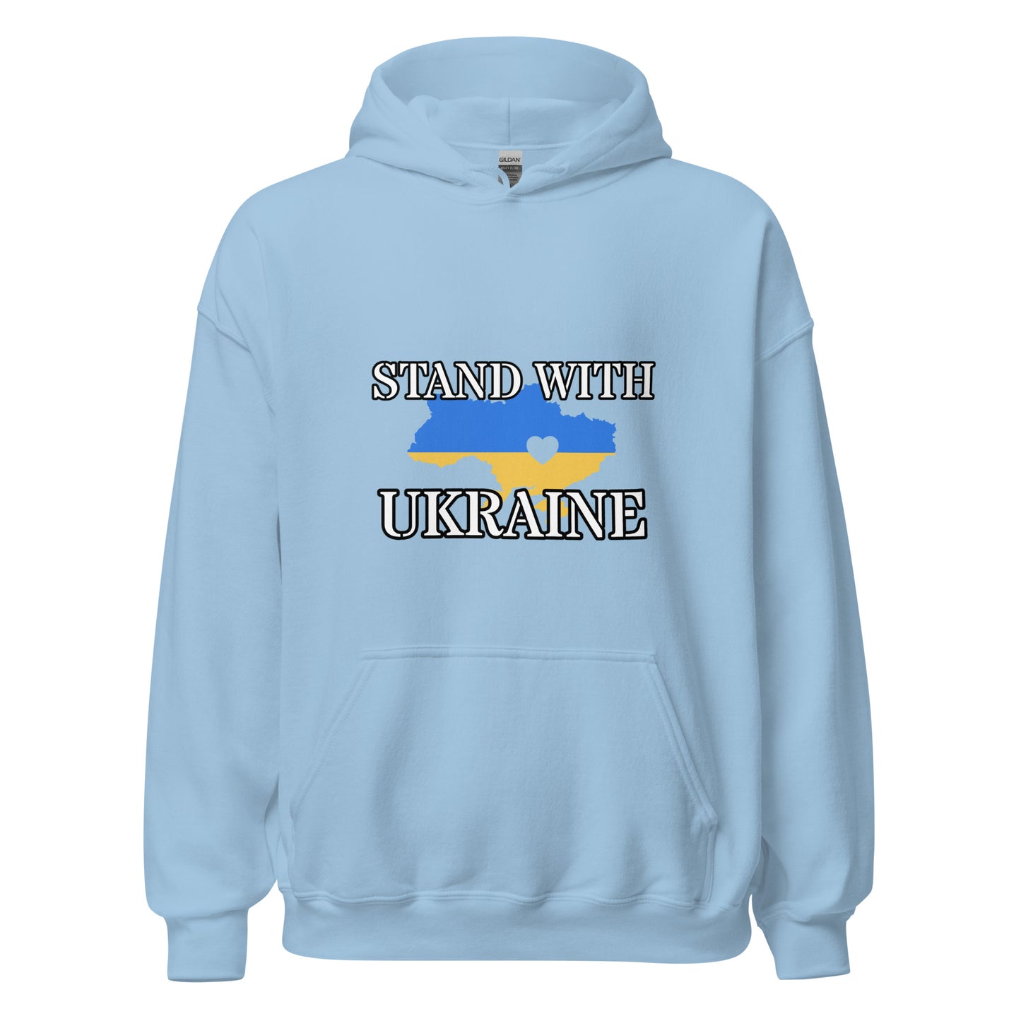 Unisex Heavy Blend Hoodie Stand with Ukraine