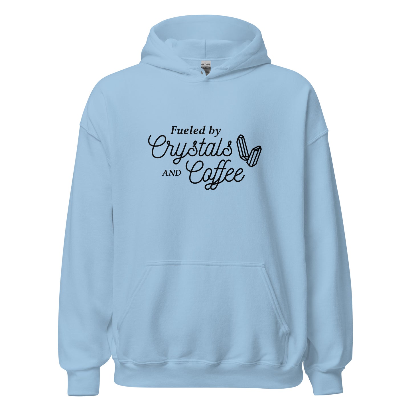 Unisex Heavy Weight Hoodie Crystals and Coffee