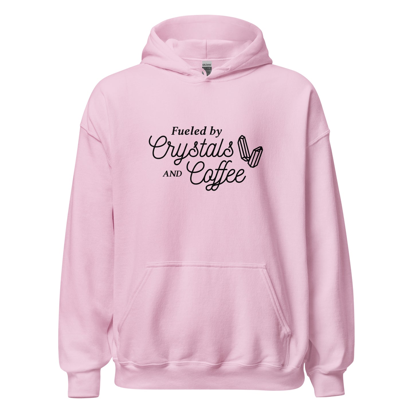 Unisex Heavy Weight Hoodie Crystals and Coffee