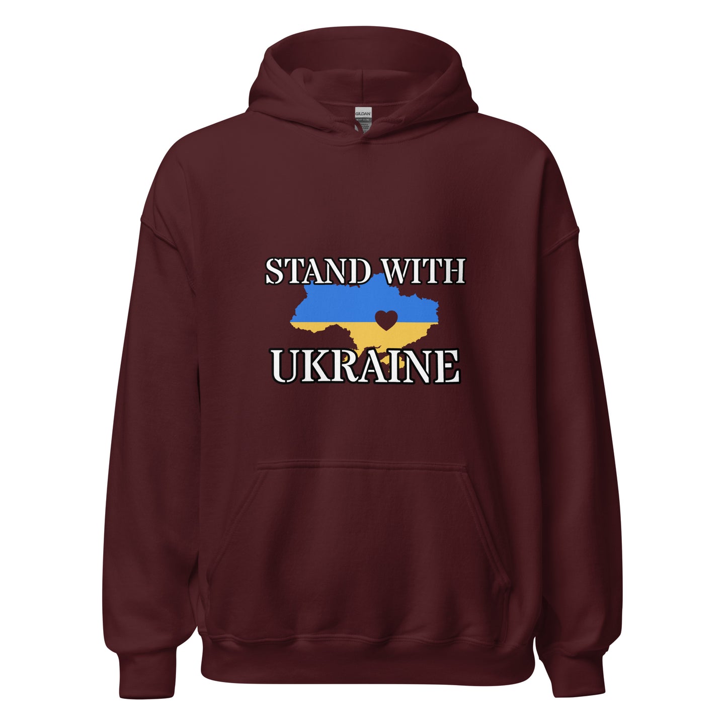 Unisex Heavy Blend Hoodie Stand with Ukraine