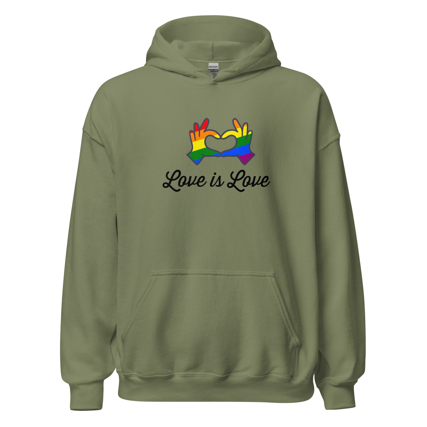 Unisex Heavy Blend Hoodie Love is Love