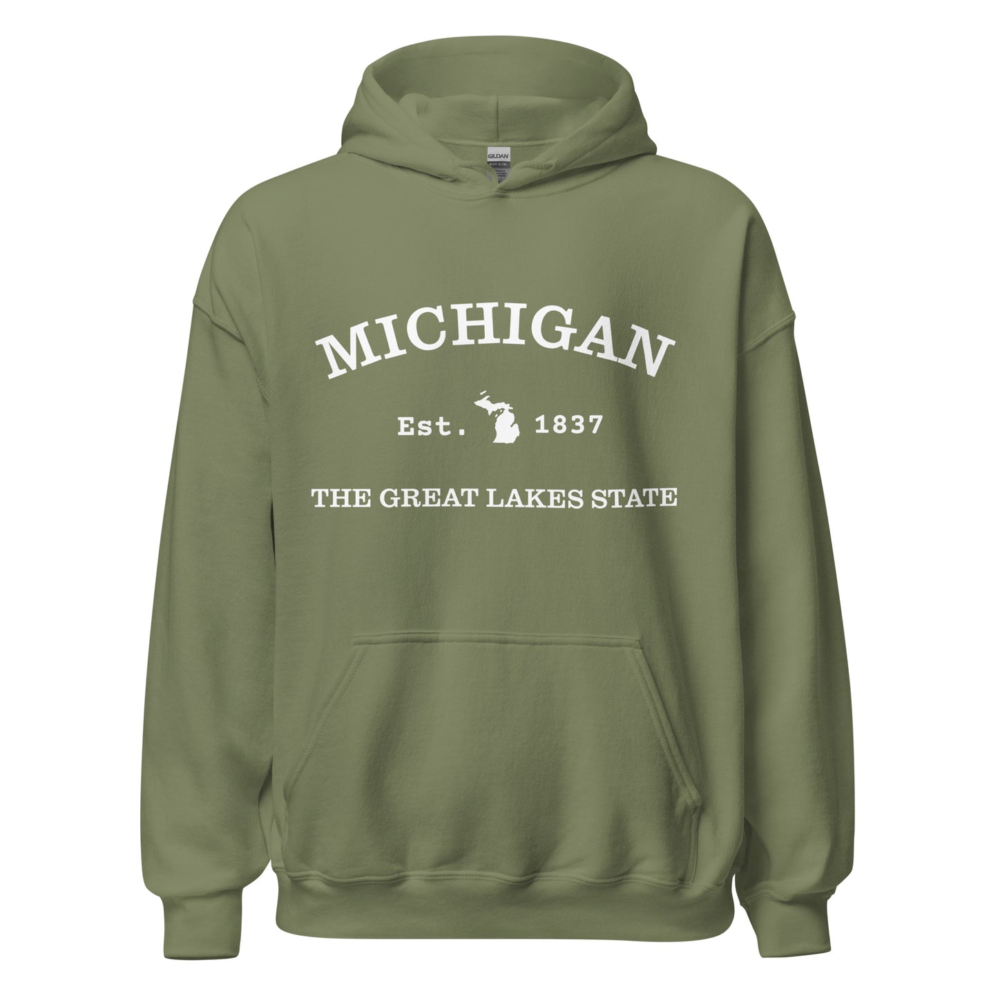 Unisex Heavy Blend Hoodie Michigan