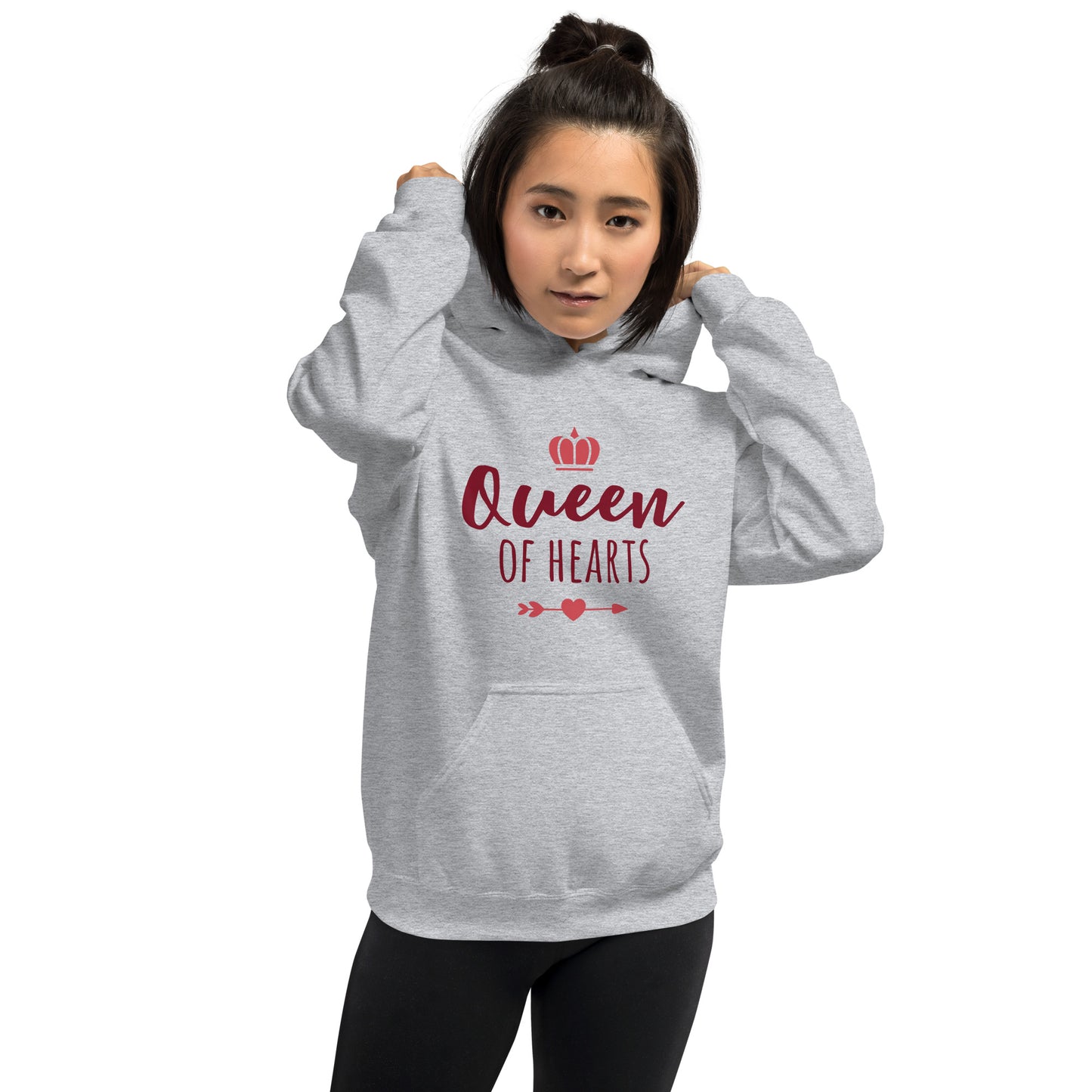 Unisex Heavy Blend Hoodie Queen of Hearts