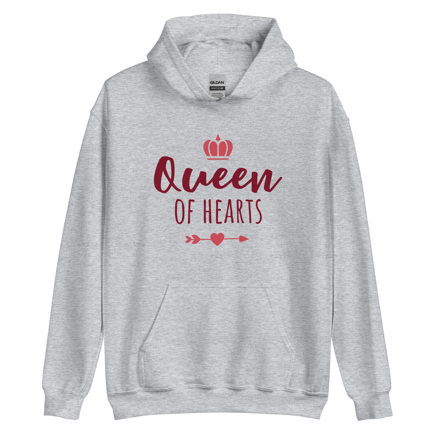 Unisex Heavy Blend Hoodie Queen of Hearts