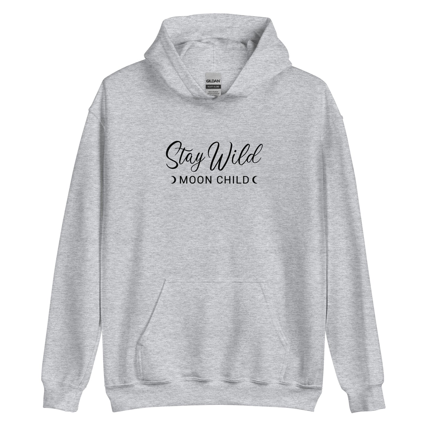 Unisex Heavy Blend Hoodie Stay Wild Moon Child