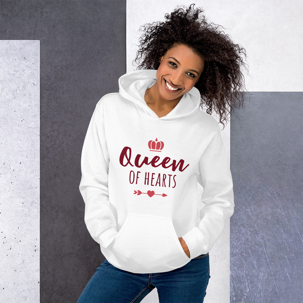 Unisex Heavy Blend Hoodie Queen of Hearts