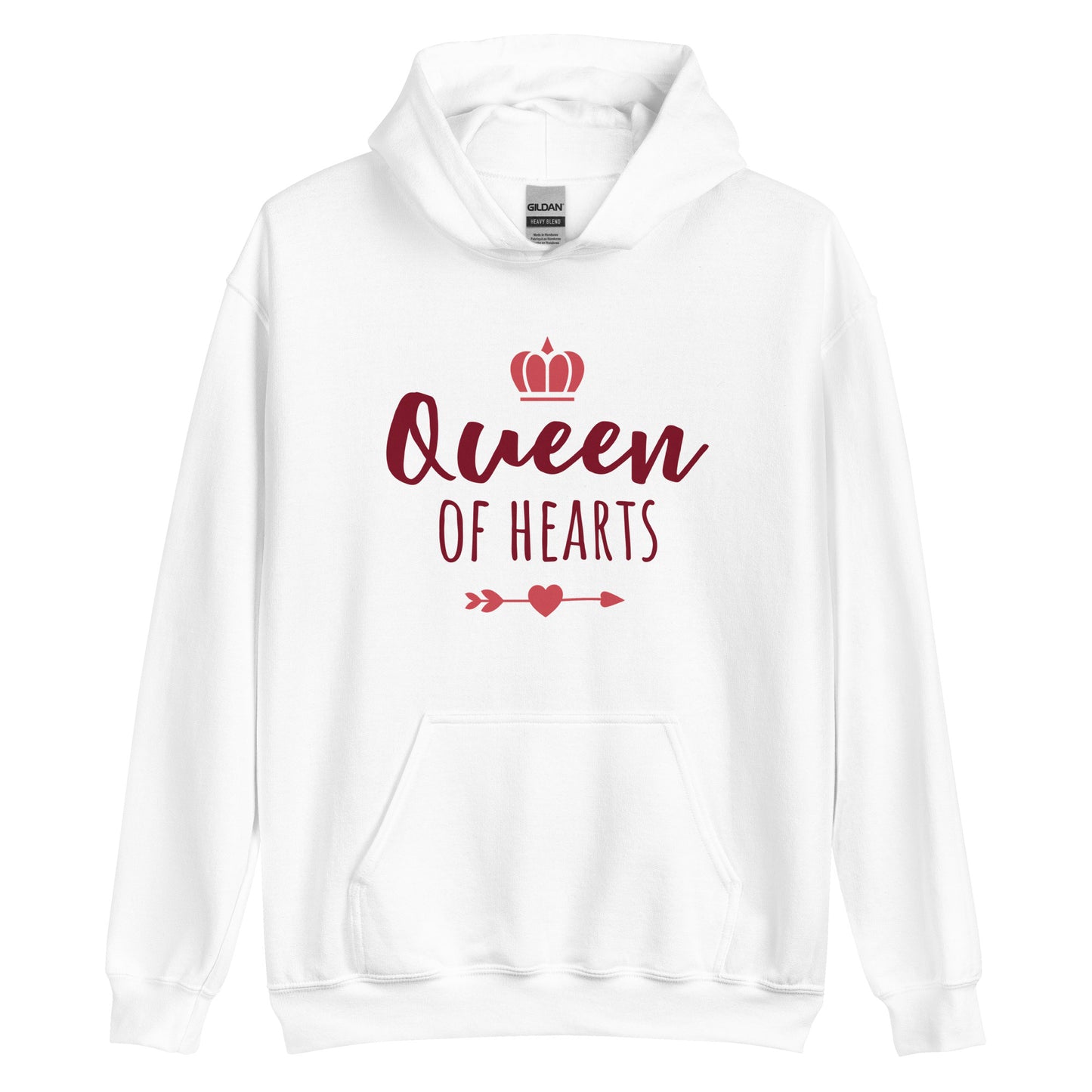 Unisex Heavy Blend Hoodie Queen of Hearts