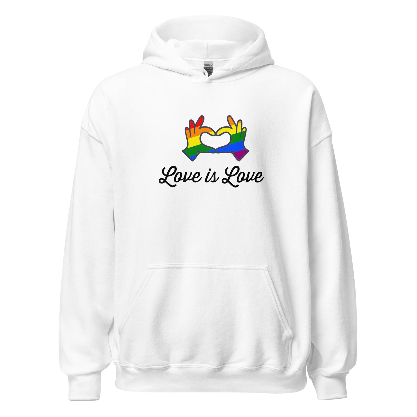 Unisex Heavy Blend Hoodie Love is Love