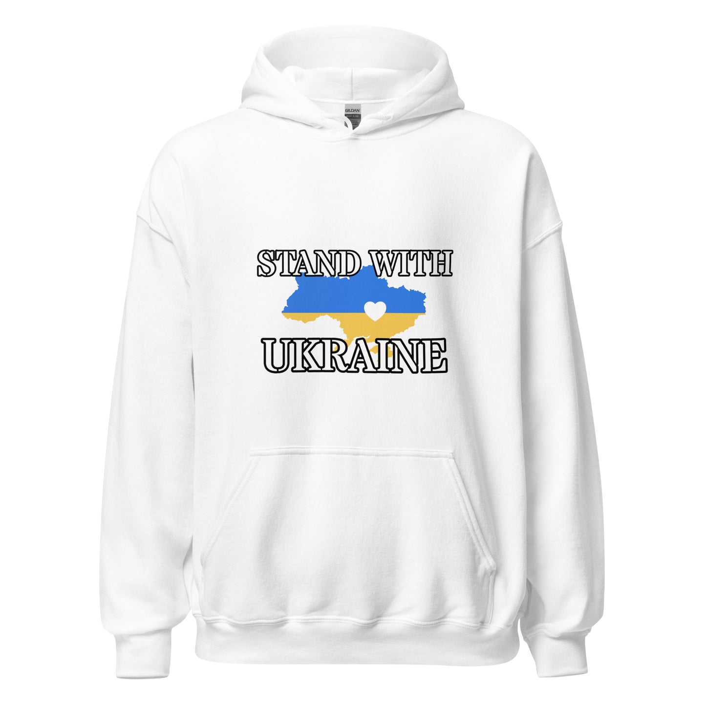 Unisex Heavy Blend Hoodie Stand with Ukraine