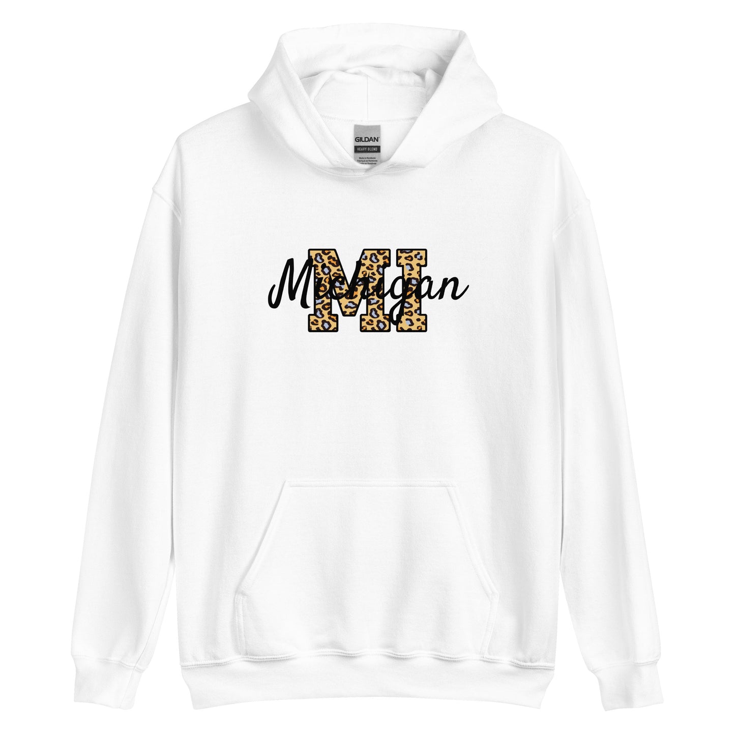 Unisex Heavy Blend Hoodie MI Leopard