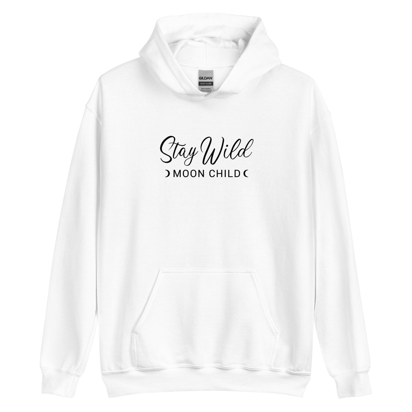 Unisex Heavy Blend Hoodie Stay Wild Moon Child