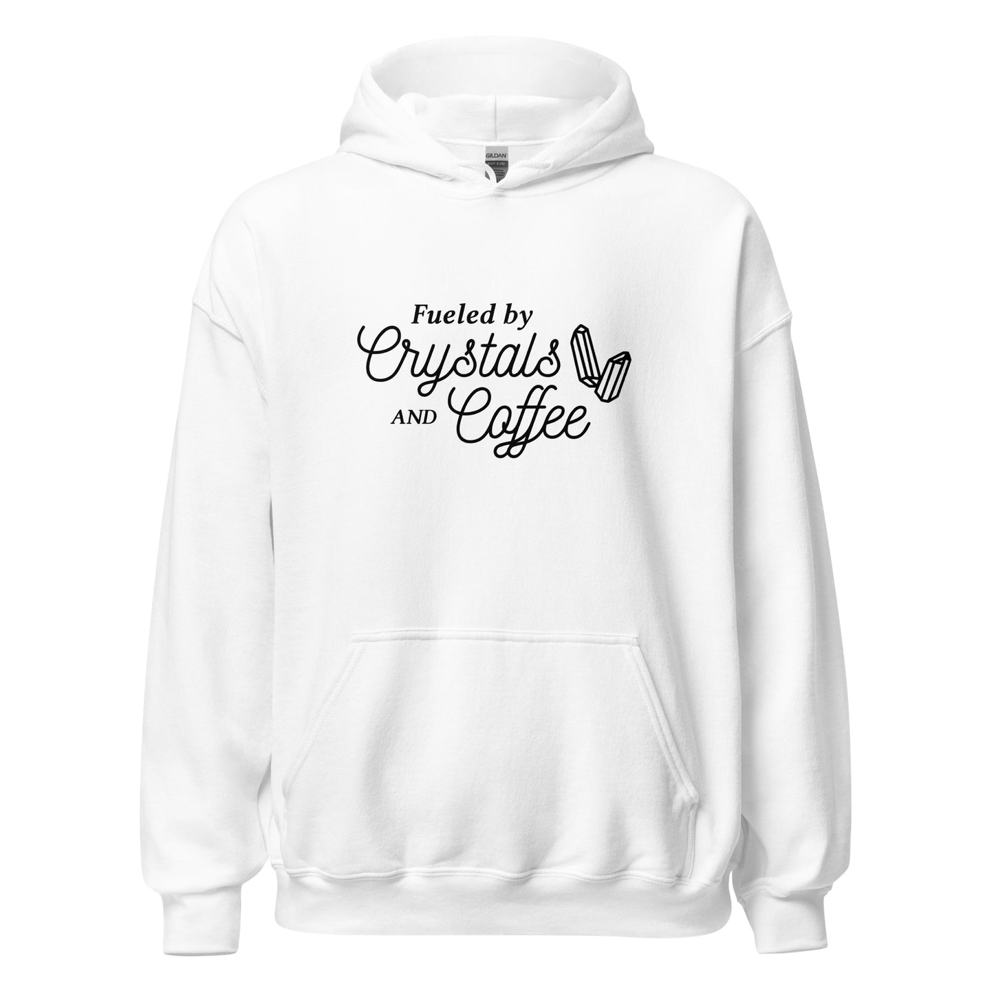 Unisex Heavy Weight Hoodie Crystals and Coffee