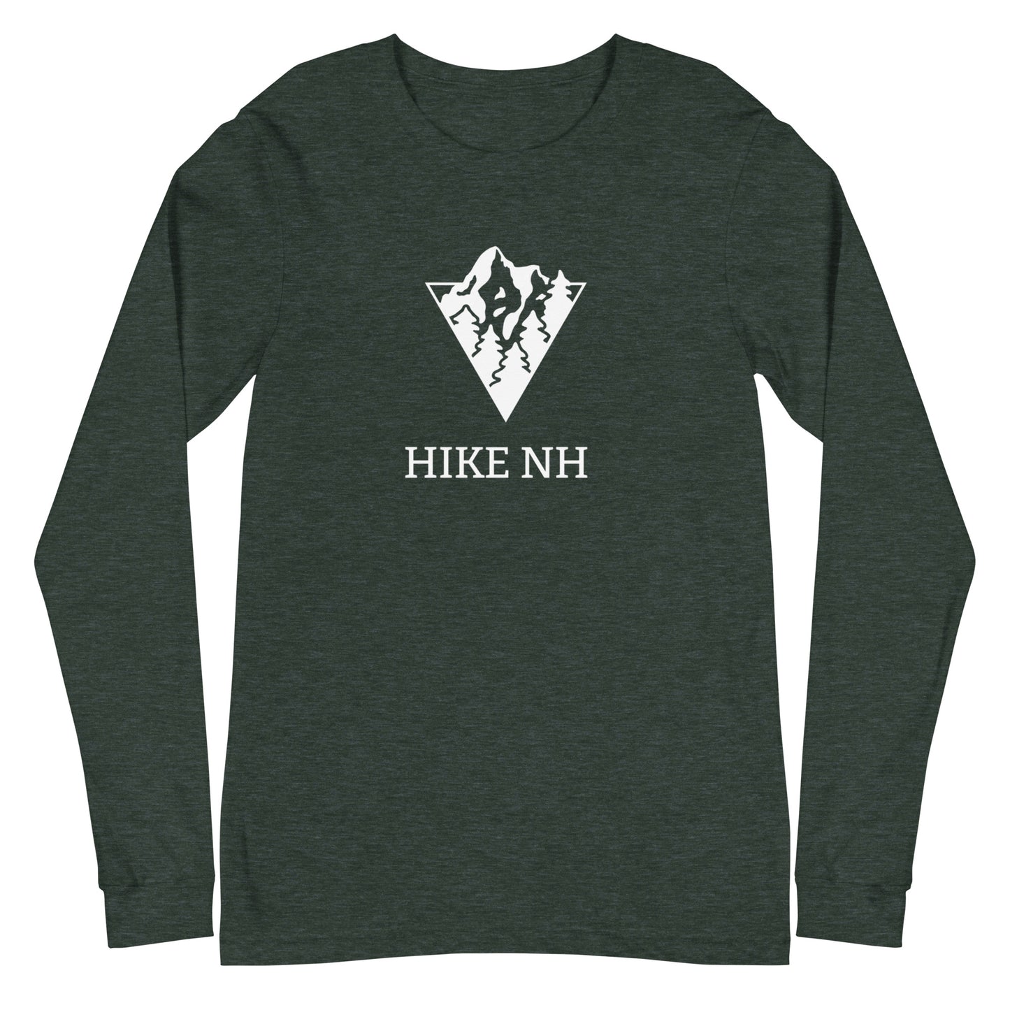 Unisex Long Sleeve Bella+Canvas Tee Hike NH