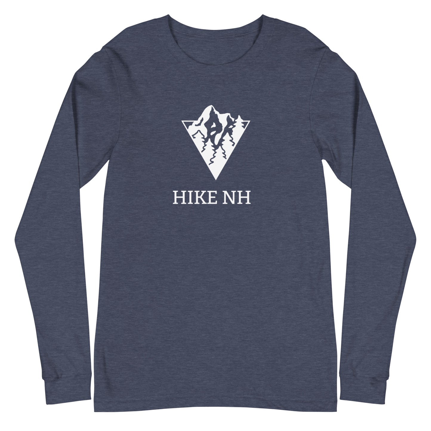 Unisex Long Sleeve Bella+Canvas Tee Hike NH