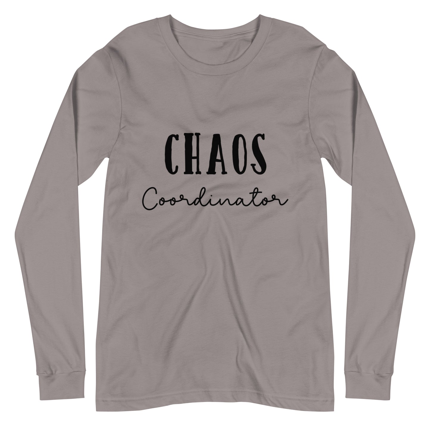 Unisex Long Sleeve Bella+Canvas Tee Chaos Coordinator