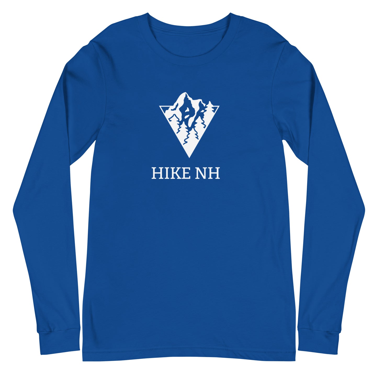 Unisex Long Sleeve Bella+Canvas Tee Hike NH