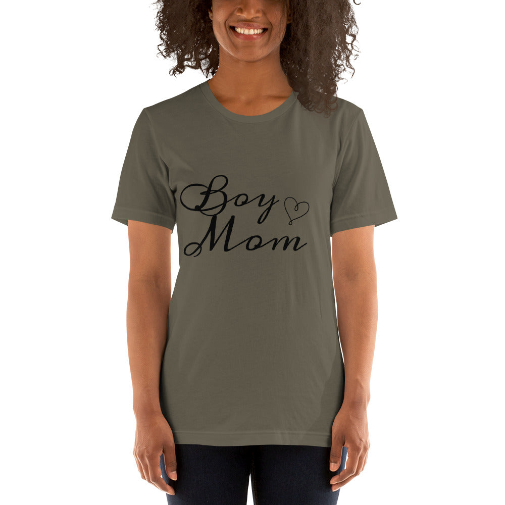 Unisex Short Sleeve Bella+Canvas Tee Boy Mom