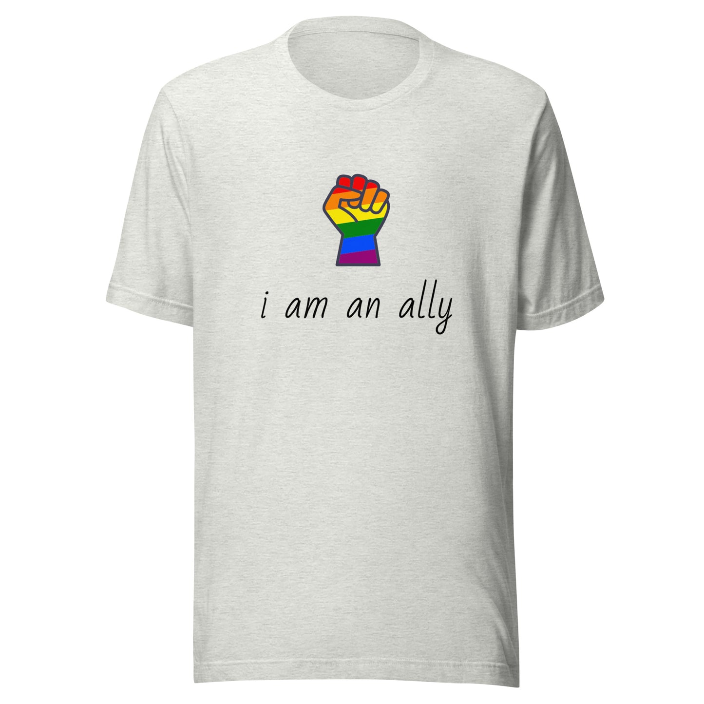 Unisex Short Sleeve Bella+Canvas Tee I am an Ally