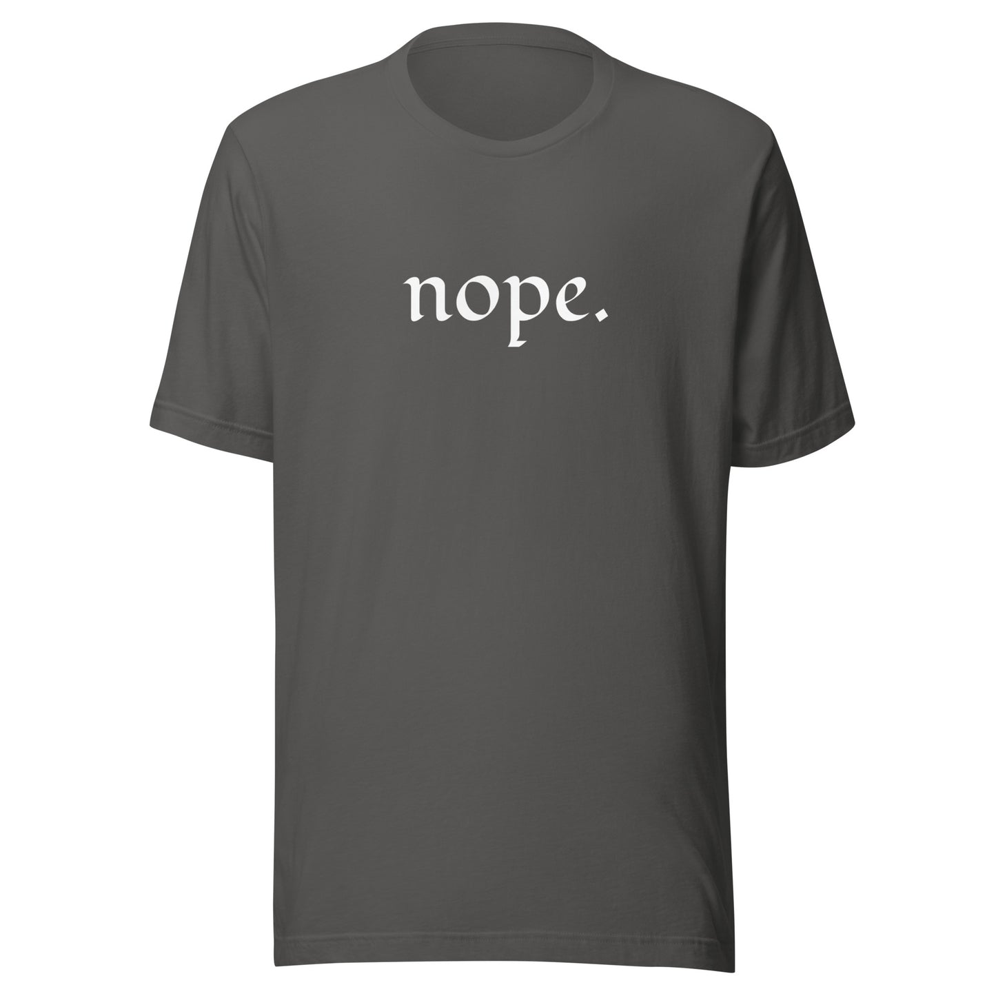 Unisex Bella+Canvas Short Sleeve Tee Nope