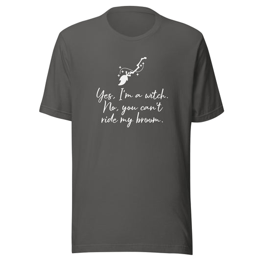 Unisex Short Sleeve Tee Ride My Broom