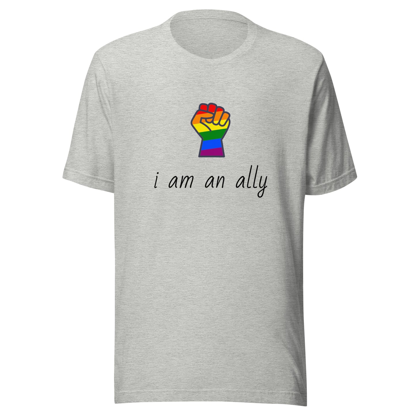 Unisex Short Sleeve Bella+Canvas Tee I am an Ally