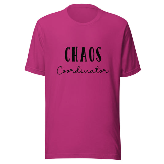 Unisex Short Sleeve Bella+Canvas Tee Chaos Coordinator