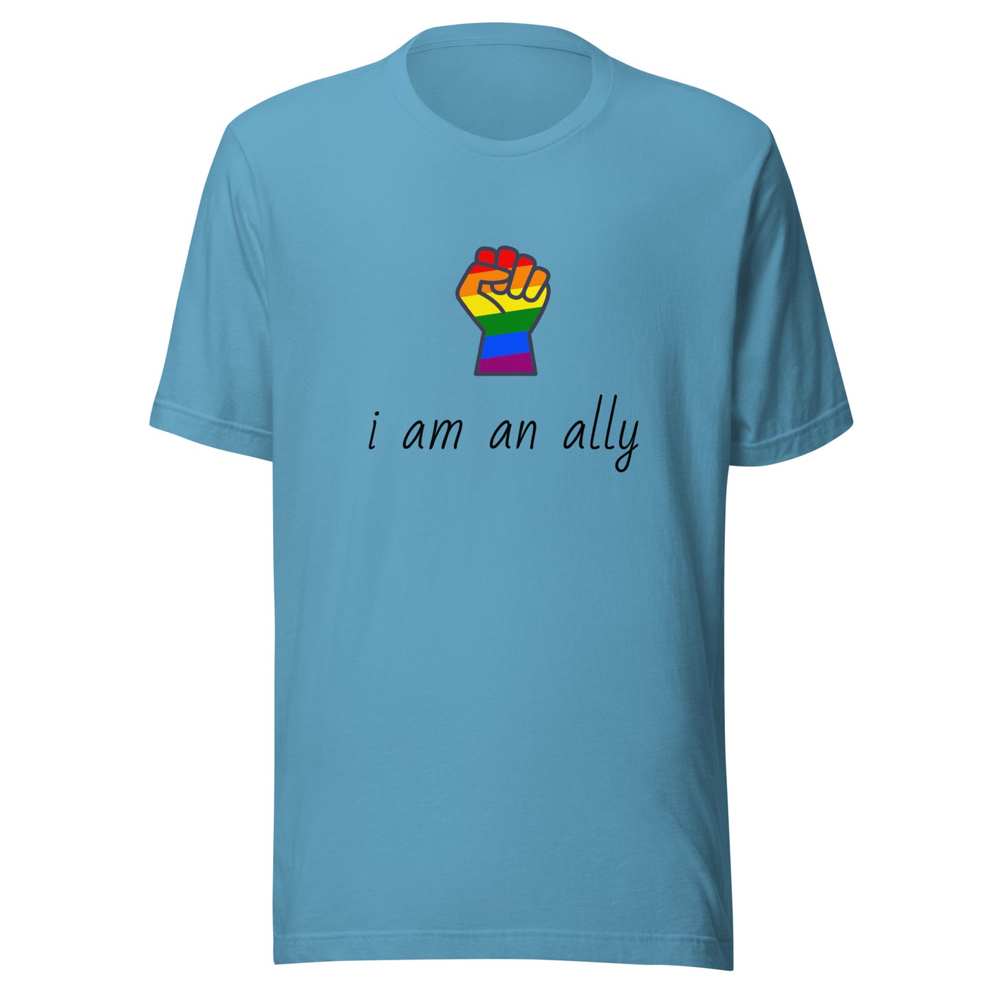 Unisex Short Sleeve Bella+Canvas Tee I am an Ally