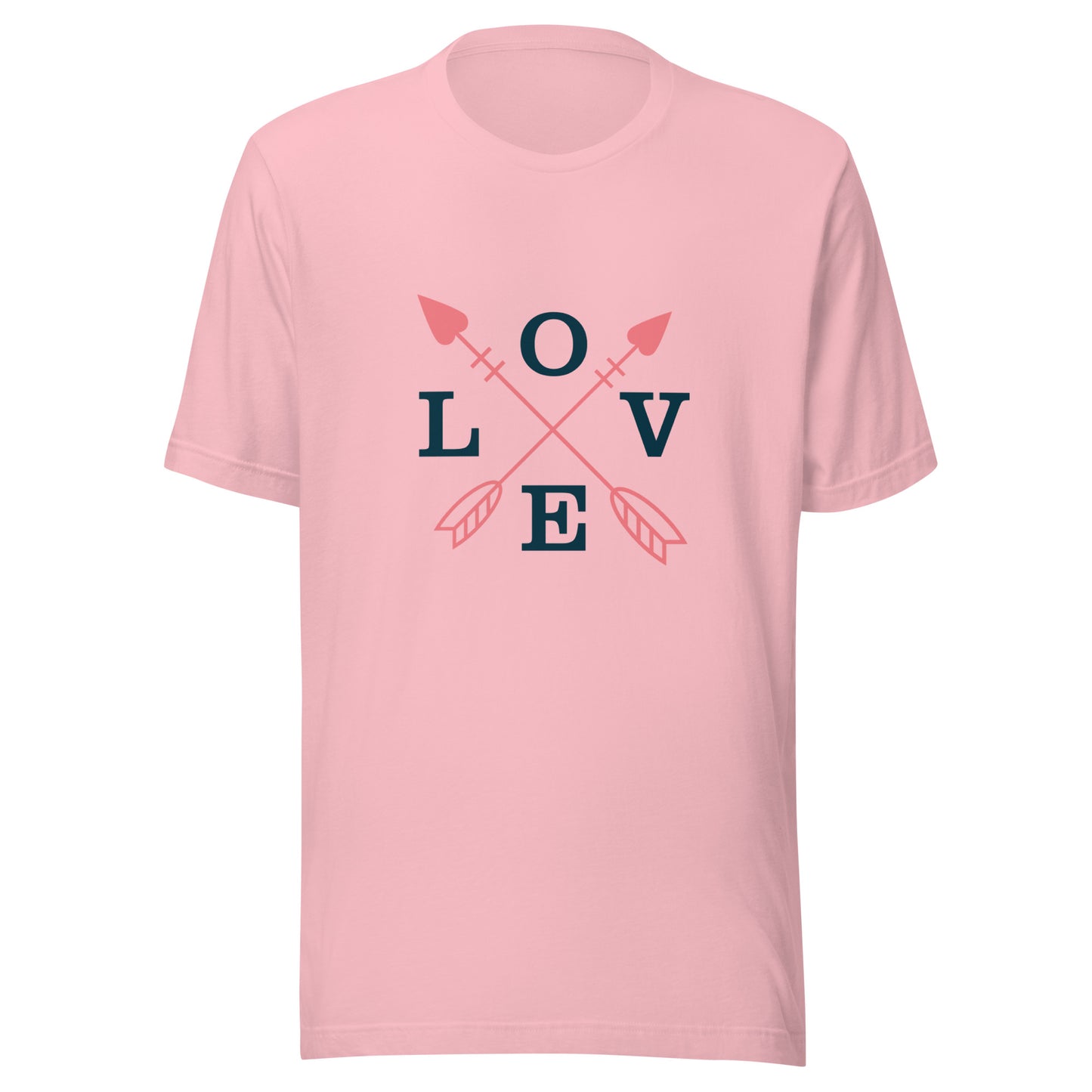 Unisex Short Sleeve Tee Love Arrows