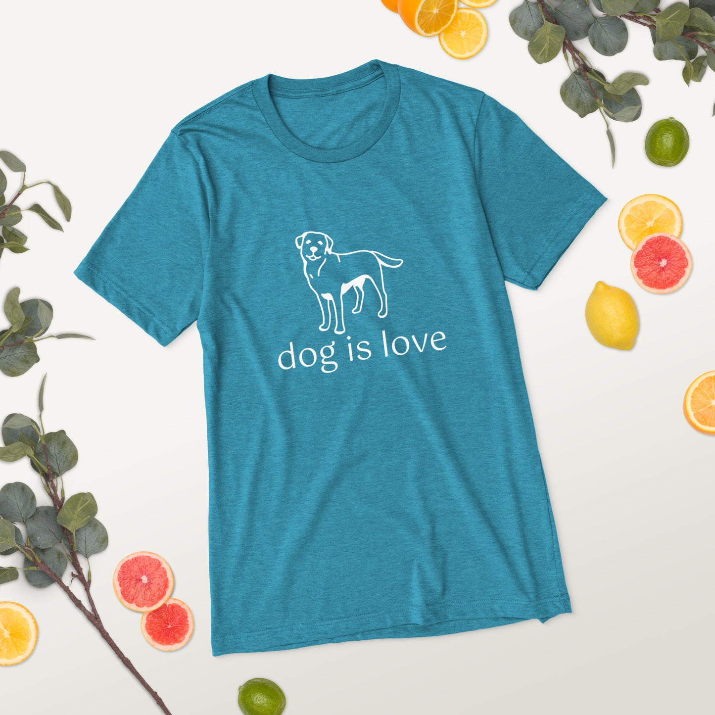 Unisex Short Sleeve Tee Dog is Love