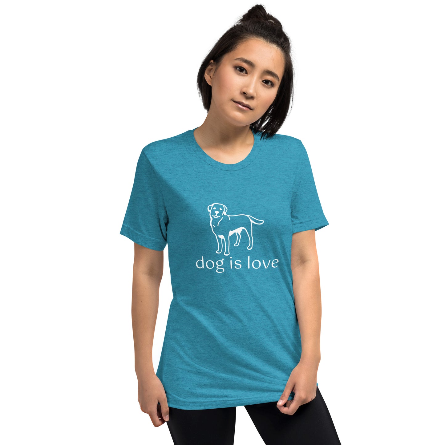 Unisex Short Sleeve Tee Dog is Love