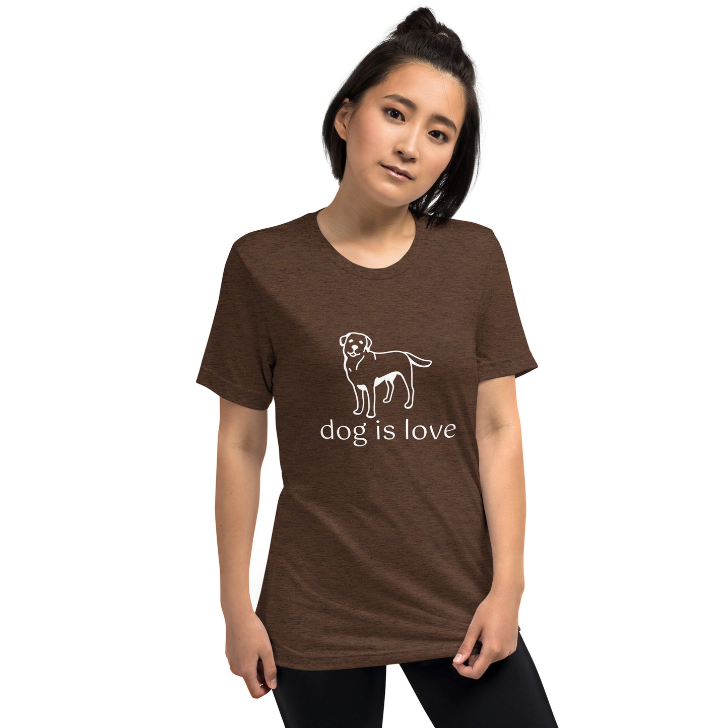 Unisex Short Sleeve Tee Dog is Love