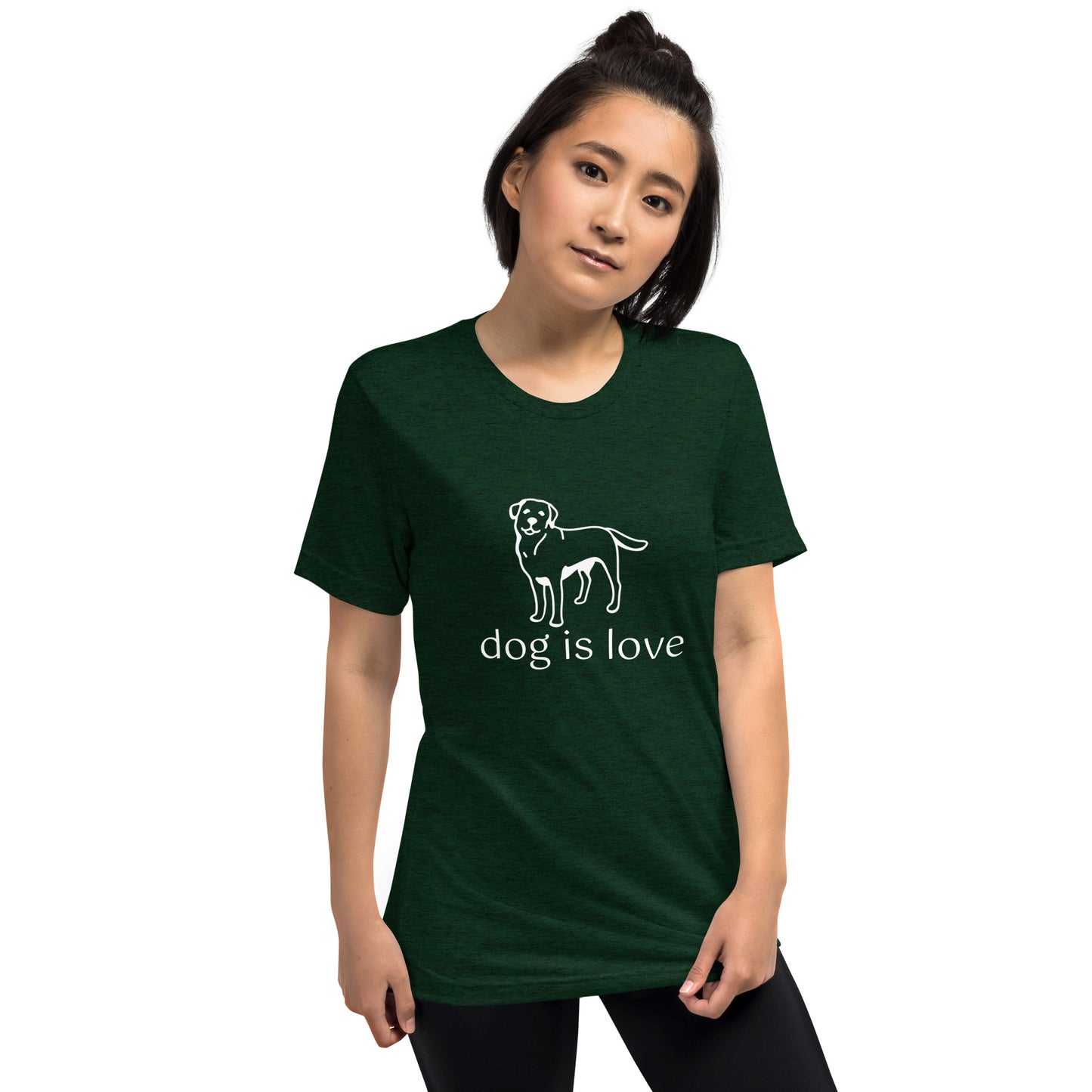 Unisex Short Sleeve Tee Dog is Love