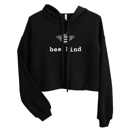 Women's Bella+Canvas Crop Hoodie Bee Kind