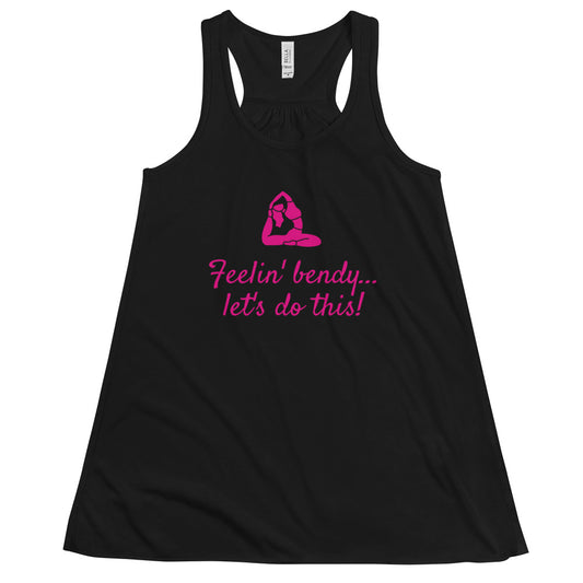 Women's Flowy Racerback Bella+Canvas Tank Feeli' Bendy