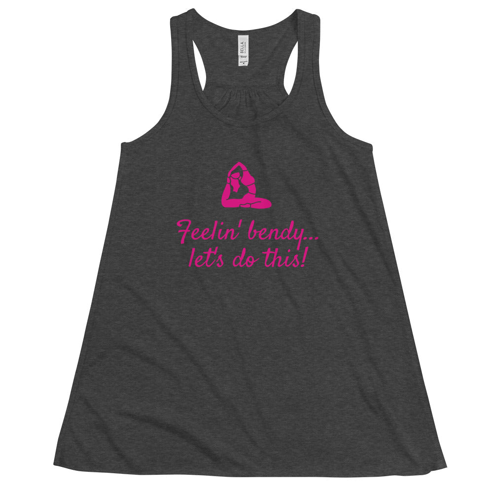 Women's Flowy Racerback Bella+Canvas Tank Feeli' Bendy