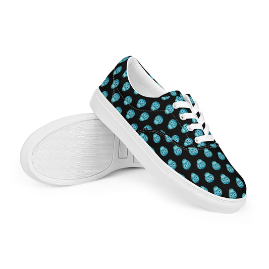 Women’s Lace-Up Canvas Shoes Sugar Skulls