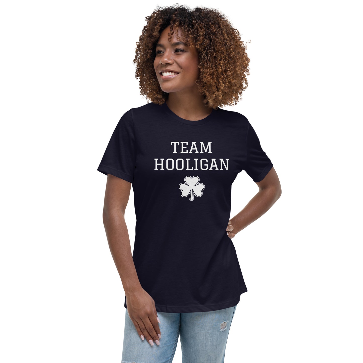 Women's Relaxed Tee Team Hooligan