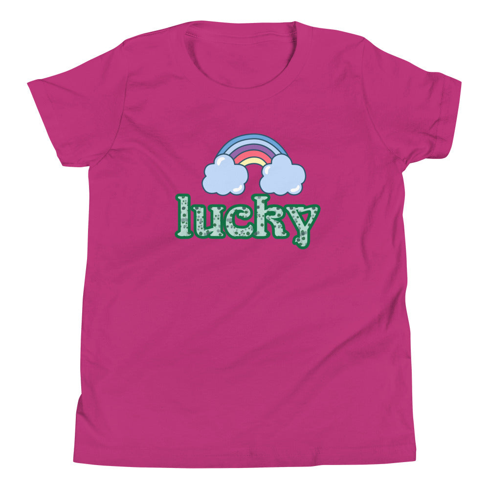 Youth Short Sleeve Tee Lucky Rainbow