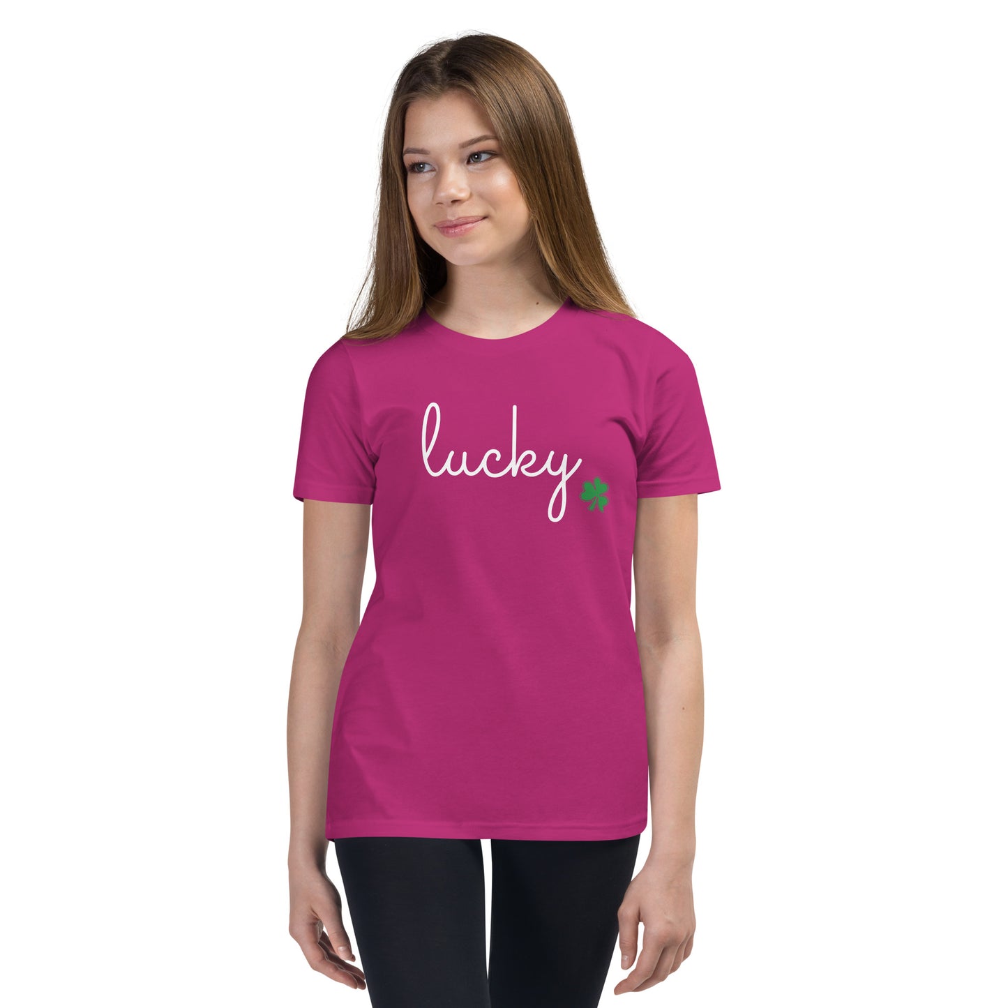 Youth Short Sleeve Tee Lucky Clover