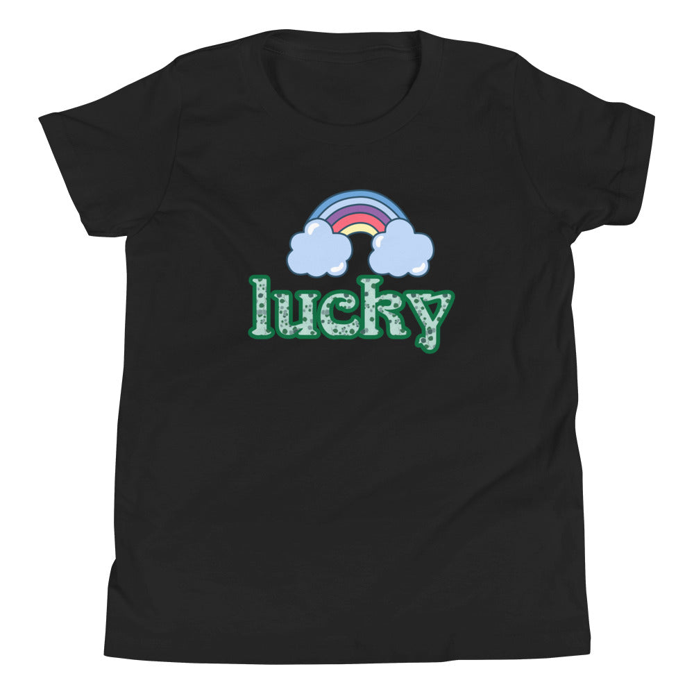 Youth Short Sleeve Tee Lucky Rainbow