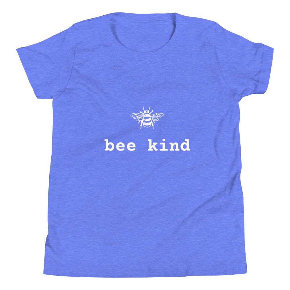 Youth Short Sleeve Bella+Canvas Tee Bee Kind